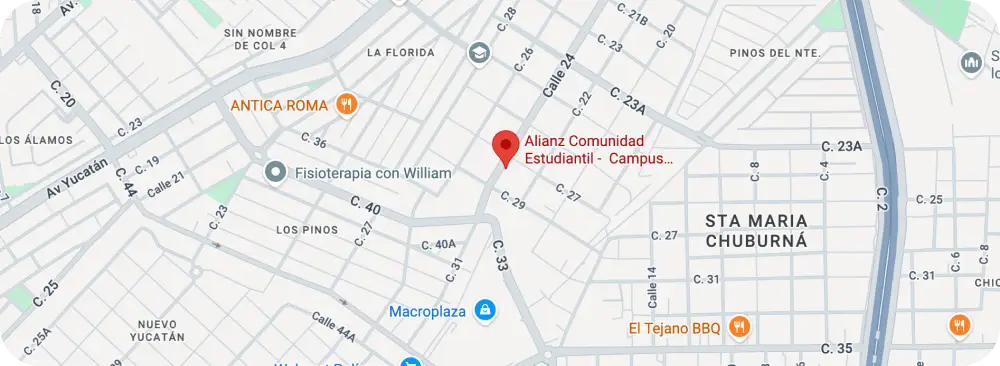 Ubicación Alianz Campus Los Pinos